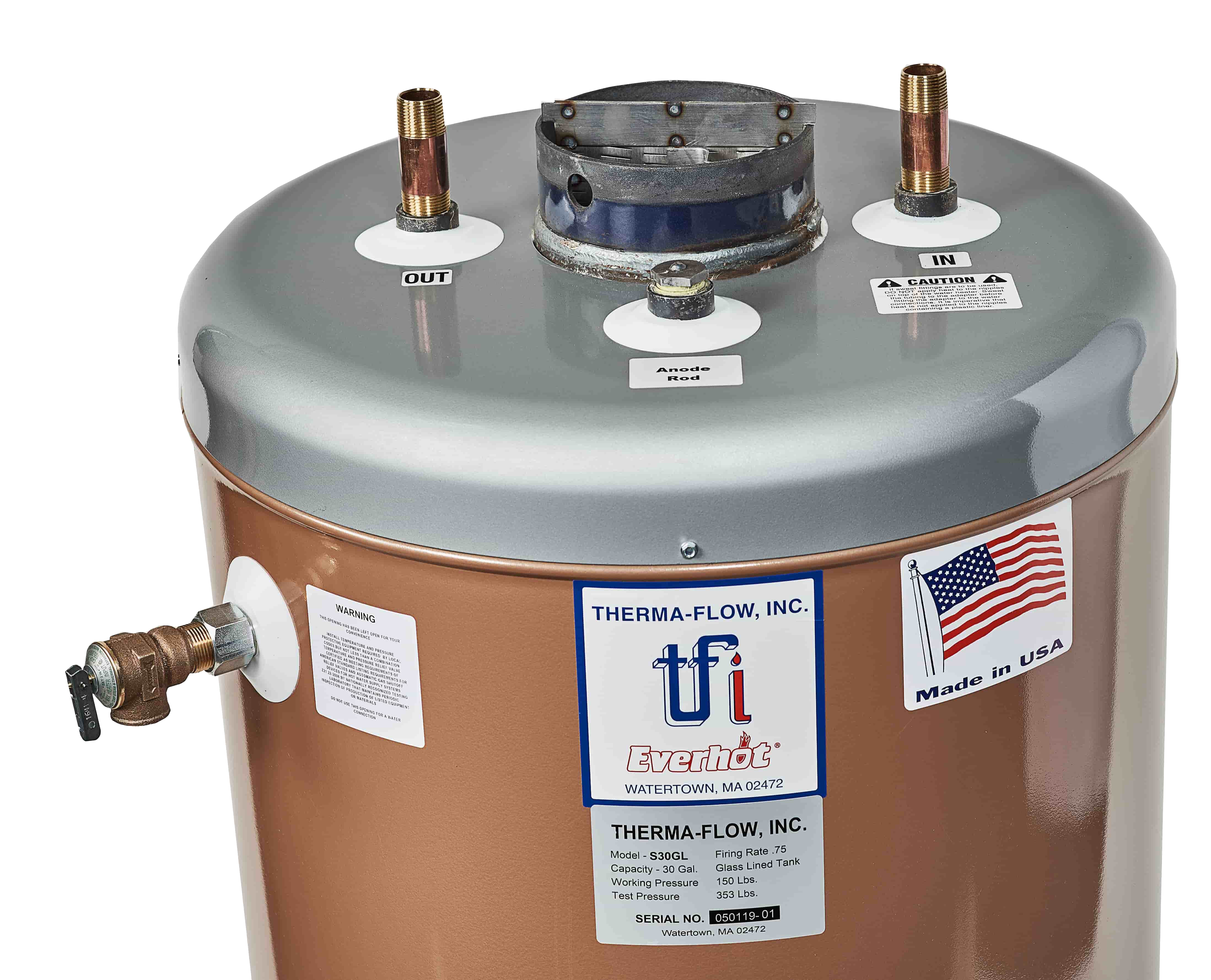 Glass Lined Oil-Fired Water Heaters 